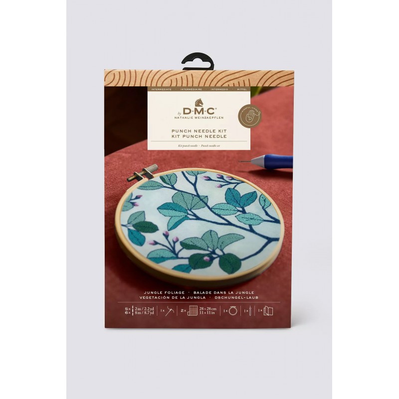 KIT PUNCH NEEDLE Balade dans la Jungle
