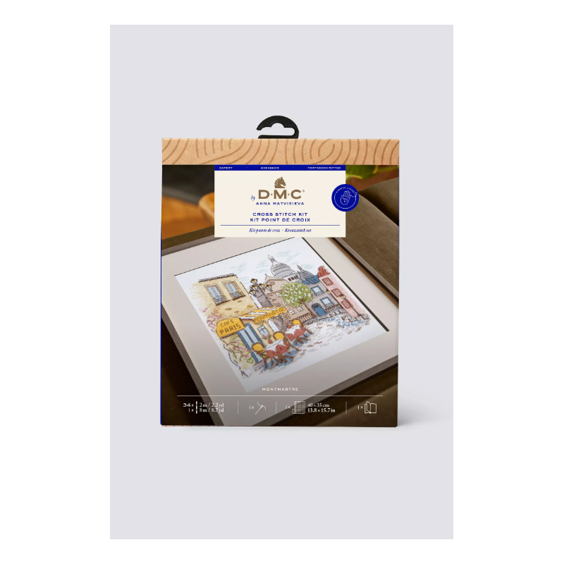KIT Point de Croix DMC - Montmartre