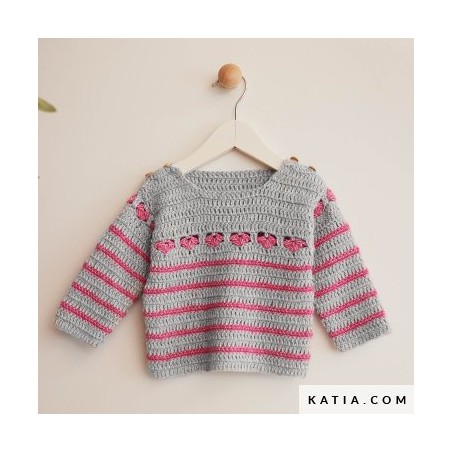 Marinière Layette avec Puro Cottone de Katia Marinière Layette avec Puro Cottone de Katia