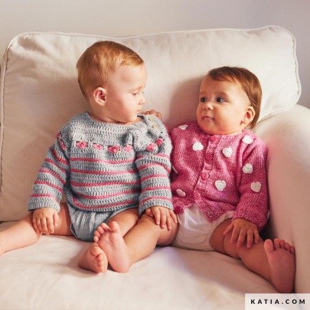 Marinière Layette avec Puro Cottone de Katia Marinière Layette avec Puro Cottone de Katia
