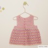 Robe Layette au crochet avec Eunoia de Katia Robe Layette au crochet avec Eunoia de Katia
