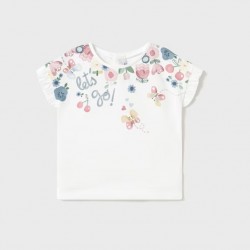 T-SHIRT avec imprimé bébé de Mayoral