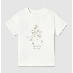 T-SHIRT silhouette animaux bébé de Mayoral