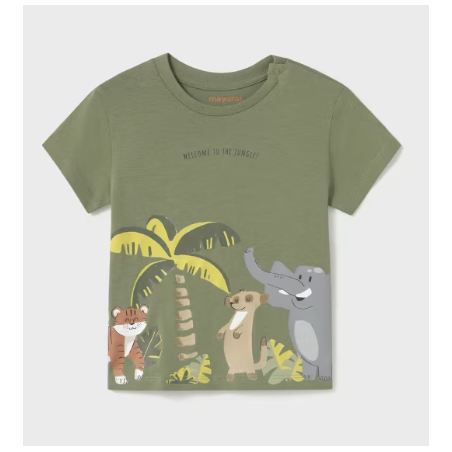 T-SHIRT jungle bébé de Mayoral T-SHIRT jungle bébé de Mayoral