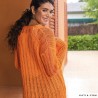 Gilet pour femme avec Lino 100% de Katia Gilet pour femme avec Lino 100% de Katia