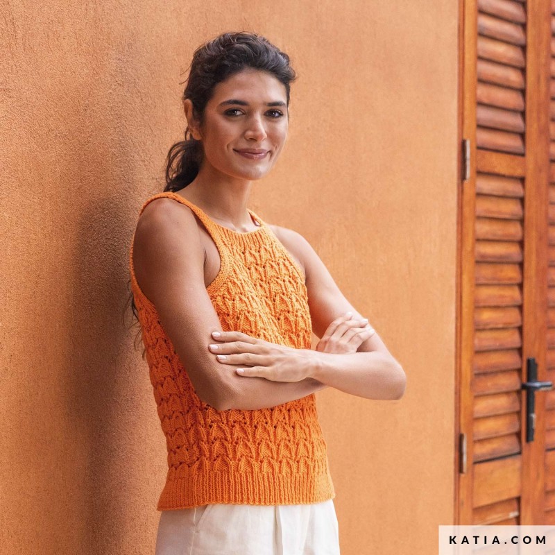 Top à bretelles pour femme avec Alabama de Katia