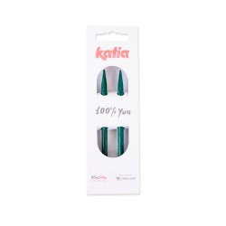 AIGUILLES CIRCULAIRES bois interchangeables 12 cm Katia