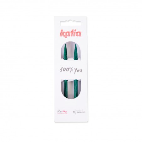 AIGUILLES CIRCULAIRES bois interchangeables 12 cm Katia AIGUILLES CIRCULAIRES bois interchangeables 12 cm Katia