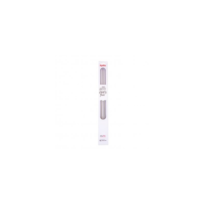 Aiguilles à tricoter en aluminium 40cm