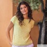 Top ouvert dans le dos en Summer Pon Pon de Katia Top ouvert dans le dos en Summer Pon Pon de Katia