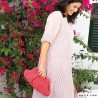 Sac Clutch au crochet avec Linen de Katia Sac Clutch au crochet avec Linen de Katia