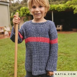 Pull pour enfant avec Puro Cotone de Katia