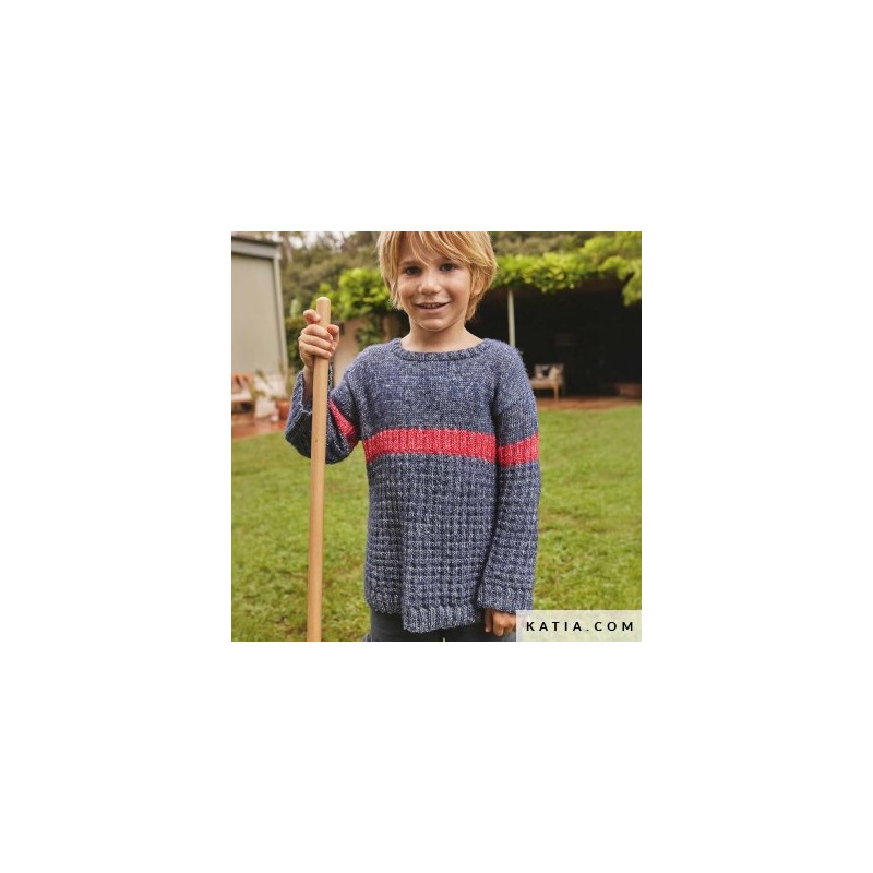 Pull pour enfant avec Puro Cotone de Katia