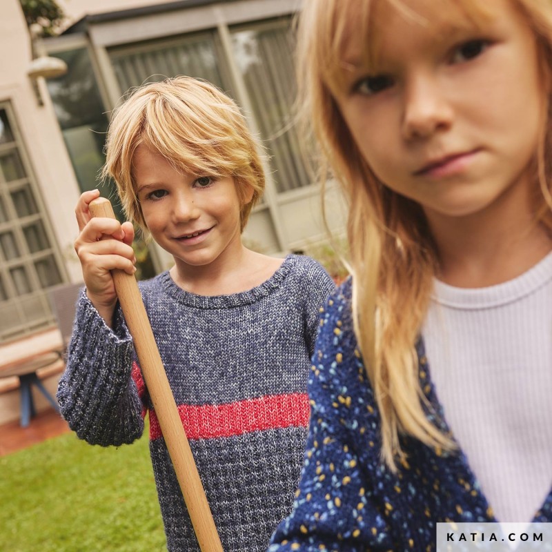 Pull pour enfant avec Puro Cotone de Katia