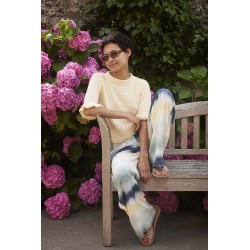 Pull manches courtes femme avec Bliss de Lang Yarns WoolAddicts