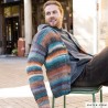 Gilet pour homme avec Aztéca de Katia Gilet pour homme avec Aztéca de Katia