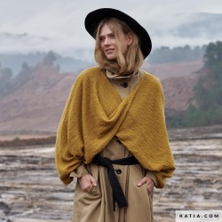 Pull court et croisé pour femme avec Aténéa de Katia