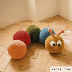 Chenille en Amigurumi avec Bambi de Katia