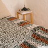 Couverture effet Patchwork avec Washi de Katia Couverture effet Patchwork avec Washi de Katia