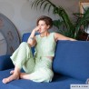 Ensemble Top et Pantalon au crochet avec Capri de Katia Ensemble Top et Pantalon au crochet avec Capri de Katia