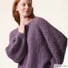 Pull manches en dentelle avec Reiki de Katia Concept Pull manches en dentelle avec Reiki de Katia Concept