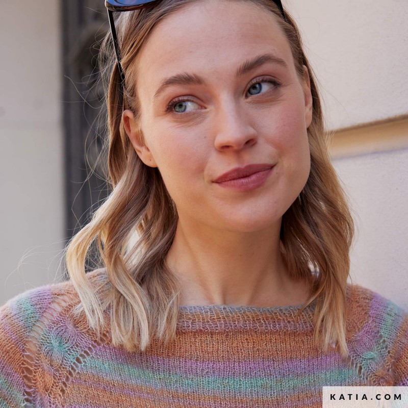 Pull manches raglan avec Aténéa Tones de Katia Concept