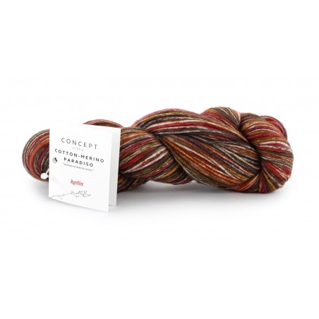 COTTON-MERINO PARADISO Laine Concept de Katia 301