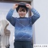 Pull enfant avec Mérino Ombré de Katia Pull enfant avec Mérino Ombré de Katia