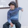 Pull enfant avec Mérino Ombré de Katia Pull enfant avec Mérino Ombré de Katia
