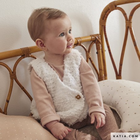 Cache-Cœur bébé avec Nuvole de Katia Cache-Cœur bébé avec Nuvole de Katia