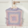 Poncho bébé avec Mérino Baby Aquarelle de Katia Poncho bébé avec Mérino Baby Aquarelle de Katia