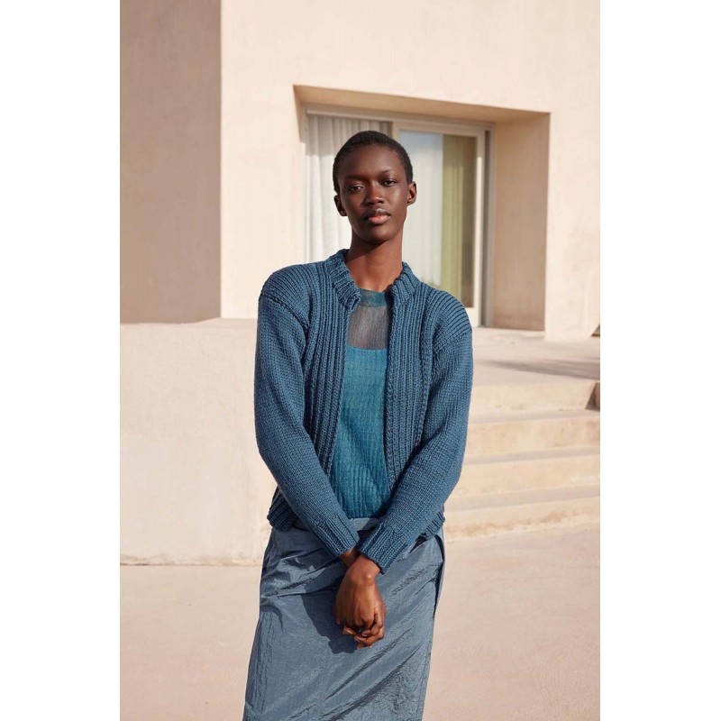 Veste femme avec Glory de Lang Yarns WoolAddicts