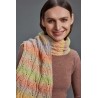 Écharpe femme avec Harmony de Lang Yarns Écharpe femme avec Harmony de Lang Yarns