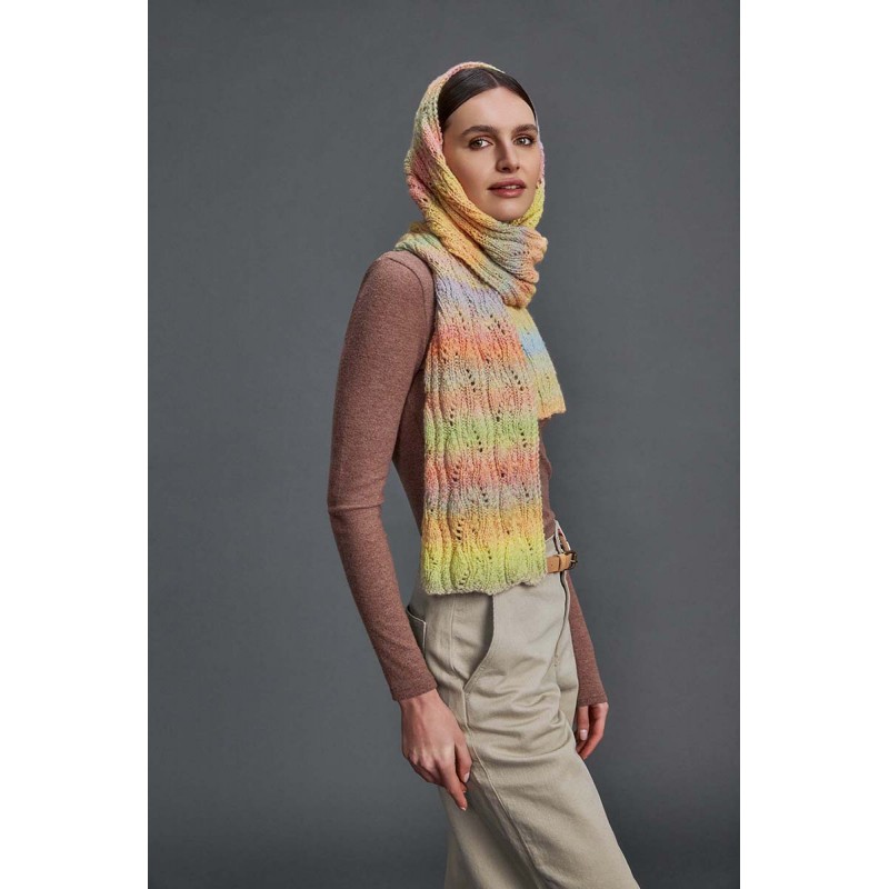 Écharpe femme avec Harmony de Lang Yarns