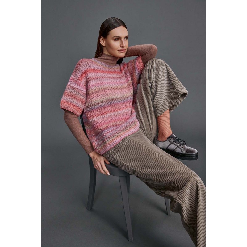 Pull femme avec Harmony de Lang Yarns