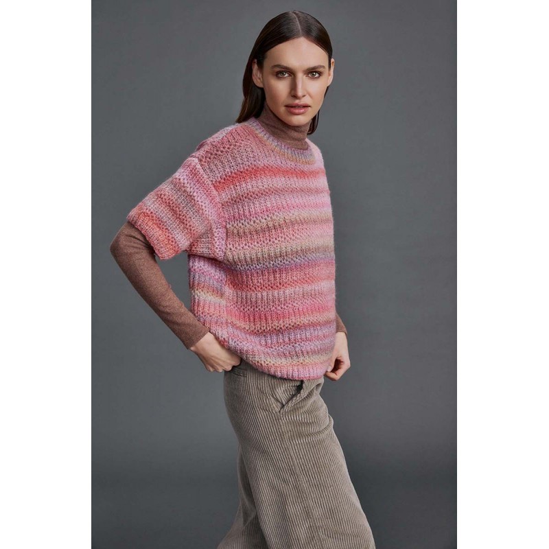 Pull femme avec Harmony de Lang Yarns