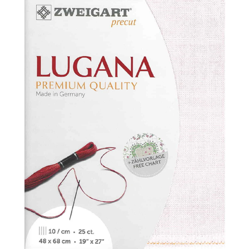 Toile Laguna à broder 10 / cm - 25 ct de Zweigart - 3836 / 443