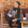 Écharpe + Bonnet pour homme avec Mérino Tweed de Katia