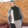 Écharpe + Bonnet pour homme avec Mérino Tweed de Katia