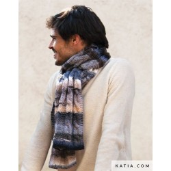 Écharpe pour homme avec Aztéca de Katia