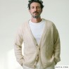 Gilet à col en V pour homme avec Cotton-Mérino de Katia Gilet à col en V pour homme avec Cotton-Mérino de Katia