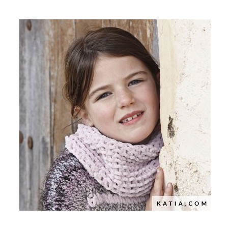 Snood enfant avec Bambi de Katia