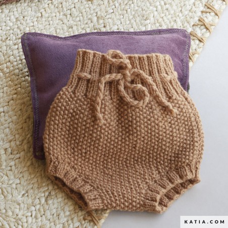 Culotte bébé avec Basic Mérino de Katia