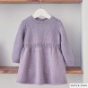 Robe layette avec Mérino Baby de Katia Robe layette avec Mérino Baby de Katia