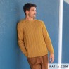 Pull à texture pour Homme en Alabama de Katia