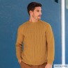 Pull à texture pour Homme en Alabama de Katia