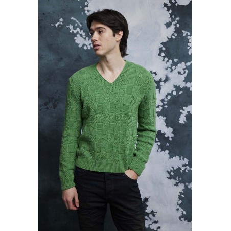 Pull pour homme avec Lambswool de Lang Yarns