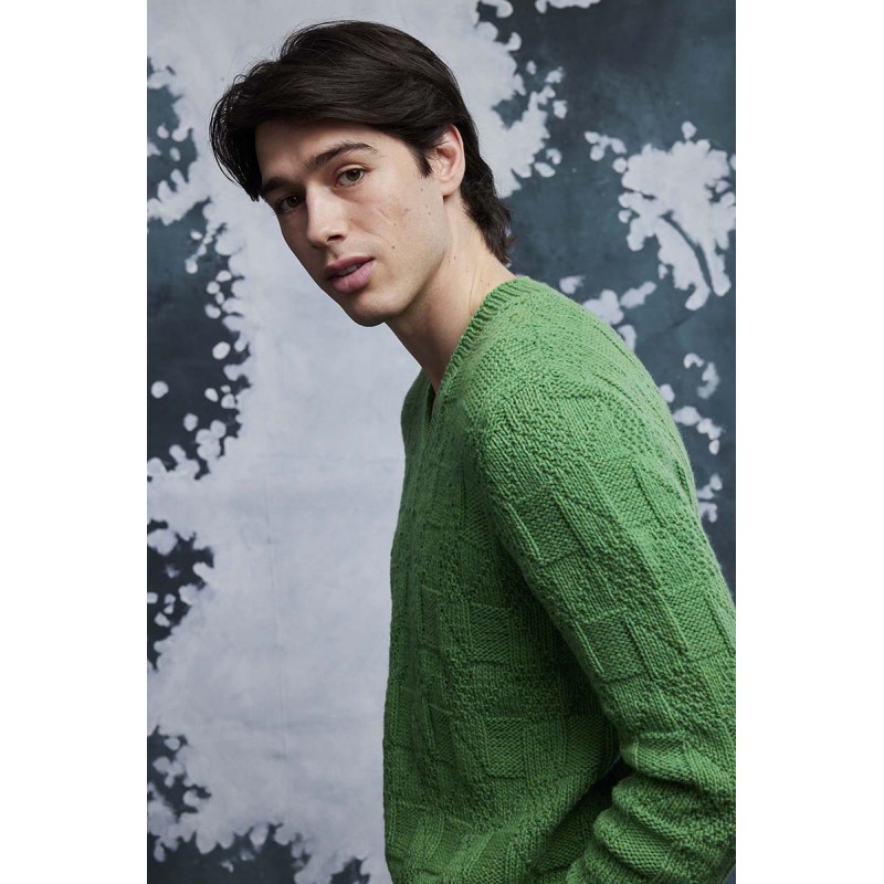 Pull pour homme avec Lambswool de Lang Yarns