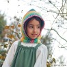 Cagoule à crocheter pour fille avec Funny Aztéca de Katia Cagoule à crocheter pour fille avec Funny Aztéca de Katia