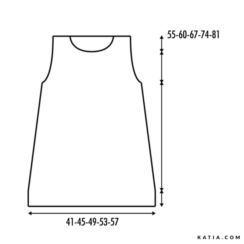 Robe à motif en relief avec Arles Mérino de Katia